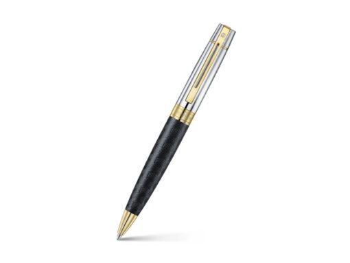 Balpen Sheaffer 300 E9347 Engraved matt black shiny chrome  cap