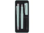 Balpen en Vulpen Faber-Castell Poly Pen in giftbox caribic  blue