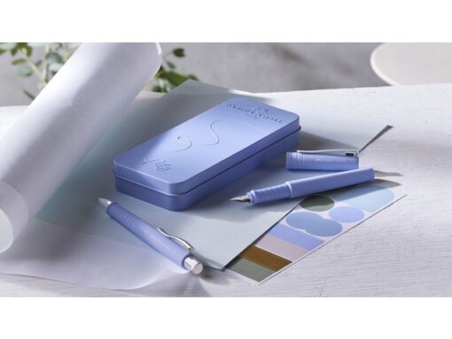 Balpen en Vulpen Faber-Castell Poly Pen in giftbox pale     iris.