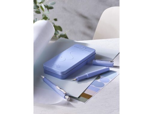 Balpen en Vulpen Faber-Castell Poly Pen in giftbox pale     iris.