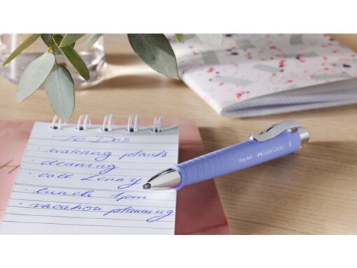 Balpen en Vulpen Faber-Castell Poly Pen in giftbox pale     iris.