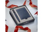 Balpen giftset Sheaffer Reminder 9018 Matte bleu polished   black PVD met  creditcardhouder sapphire night