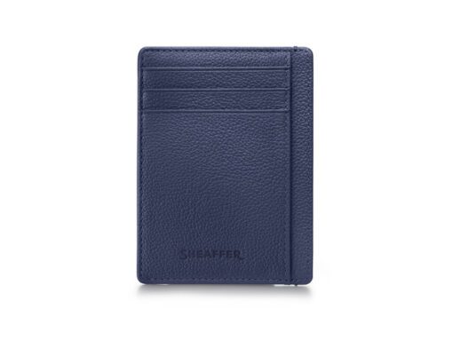 Balpen giftset Sheaffer Reminder 9018 Matte bleu polished   black PVD met  creditcardhouder sapphire night