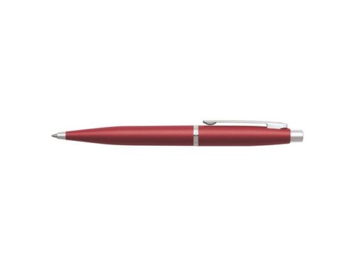 Balpen giftset Sheaffer VFM 9403 Excessive red chrome       plated met creditcardhouder scarlet blaze