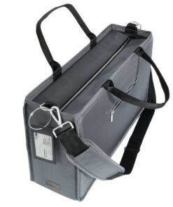Desk Sharing Bag Premium L donkergrijs 500x280x150 mm