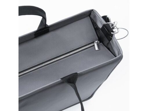 Desk Sharing Bag Premium M donkergrijs 360x280x150 mm