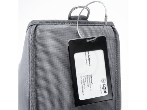 Desk Sharing Bag Premium M donkergrijs 360x280x150 mm