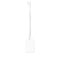 Draadetiket Kangaro 18x29mm wit doos a 500 stuks