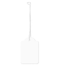 Draadetiket Kangaro 36x53mm wit doos a 250 stuks