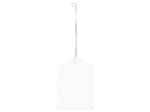 Draadetiket Kangaro 45x65mm wit doos a 250 stuks