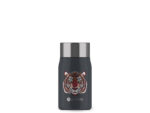 Food jar Les Artistes Paris 700ml geïsoleerd met lepel Tiger