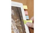Info Page Marker papier 20x50mm, 4 kleuren recycled 100 vel per kleur