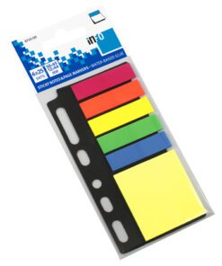 Info Sticky Notes assorti kleuren diverse formaten