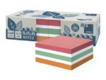 Info notes 75x75mm assorti recycled doos 2x a 400 vel