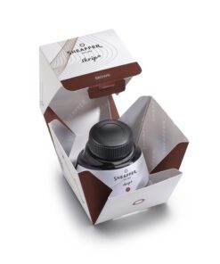 pH-neutrale inkt van hoge kwaliteit die compatibel is met alle vulpennen en gebruikt kan worden voor het vullen van een converter (artikelnummer: SF-96700). De speciaal samengestelde inkt vloeit soepel over het papier.