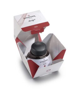 pH-neutrale inkt van hoge kwaliteit die compatibel is met alle vulpennen en gebruikt kan worden voor het vullen van een converter (artikelnummer: SF-96700). De speciaal samengestelde inkt vloeit soepel over het papier.