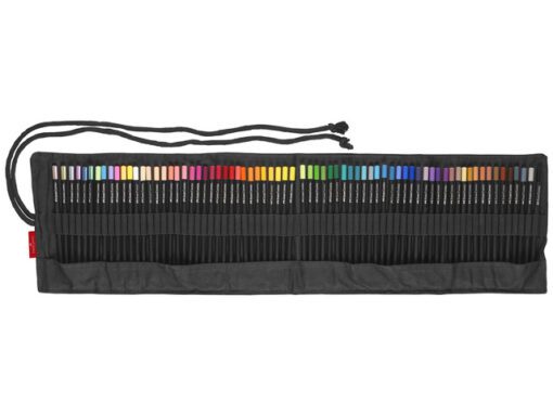 Kleurpotlood Faber-Castell Black Edition 72 stuks in        roletui zwart