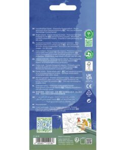 0 mm en zijn versterkt met speciale verlijming (SV). Met een zeskantige vorm voor comfortabele grip. De kleurpotloden bieden permanente