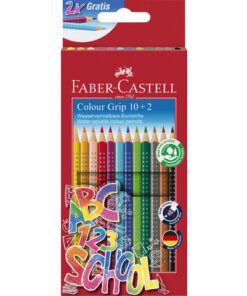 Kleurpotlood Faber-Castell Grip promotieset 10+2