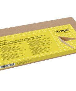 18 cm (17 inch). In hoogte verstelbaar in een willekeurig aantal stappen tot 14 cm. Opvouwbaar en lichtgewicht - ideaal voor mobiel werken. Voorzien van antislip siliconen pads aan de onderkant. Gemaakt van het snelgroeiende natuurproduct bamboe met karakteristieke nerven - elk stuk is uniek. Afmeting 600x145x8 mm.