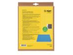 Muismat EYE STYLE l.grijs- blauw 250x200x7mm