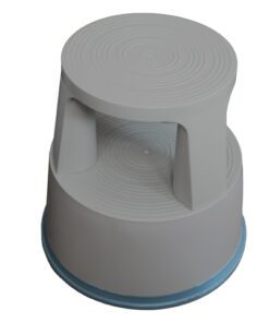 Opstapkruk Westcott 43x29x42cm donkergrijs