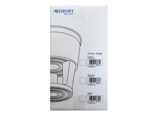 Opstapkruk Westcott 43x29x42cm donkergrijs