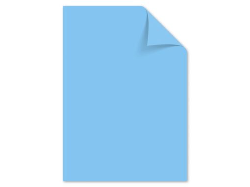 Papier Kangaro A4 120grs azuurblauw pak 100 vel