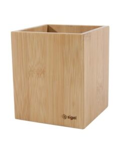 Pennenkoker EYE STYLE bamboe 92x92x106mm