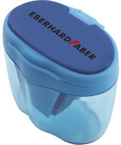 Puntenslijper Eberhard Faber 3-gaats blauw