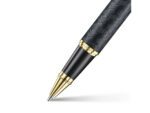 Rollerball Sheaffer 300 E9347 Engraved matt black shiny     chrome cap