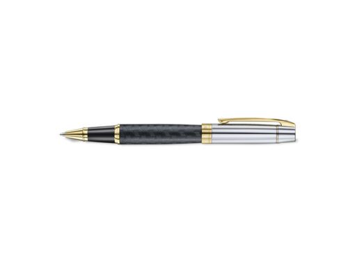 Rollerball Sheaffer 300 E9347 Engraved matt black shiny     chrome cap