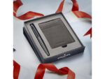 Rollerball giftset Sheaffer VFM 9424 Matt grey black tone   met creditcardhouder driftwood grey