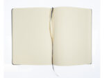 Schetsboek Kangaro A4 cold grey PU HC 80 vel 140gr roomwit  met elastiek en lint