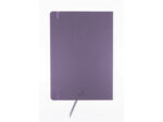 Schetsboek Kangaro A4 heather purple PU HC 80 vel 140gr     roomwit met elastiek en lint