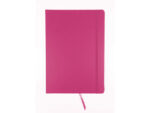 Schetsboek Kangaro A4 hot pink PU HC 80 vel 140gr roomwit   met elastiek en lint
