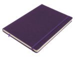 Schetsboek Kangaro A4 purple heart PU HC 80 vel 140gr       roomwit met elastiek en lint