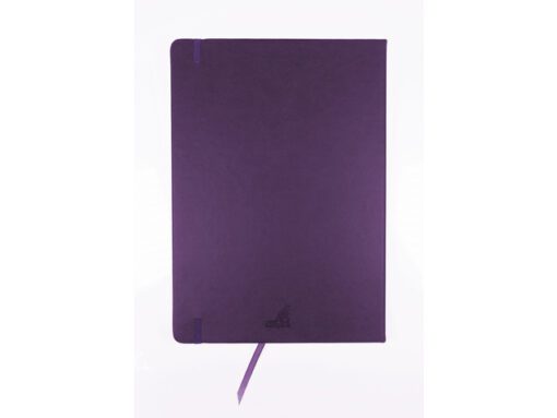 Schetsboek Kangaro A4 purple heart PU HC 80 vel 140gr       roomwit met elastiek en lint
