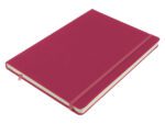 Schetsboek Kangaro A4 ruby PU HC 80 vel 140gr roomwit met   elastiek en lint