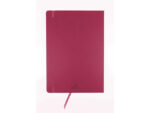 Schetsboek Kangaro A4 ruby PU HC 80 vel 140gr roomwit met   elastiek en lint