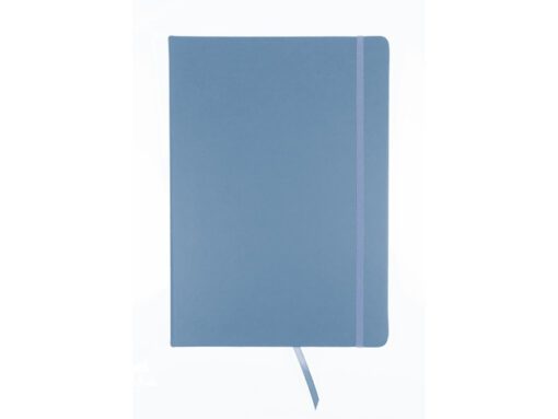 Schetsboek Kangaro A4 sky blue PU HC 80 vel 140gr roomwit   met elastiek en lint