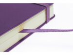 Schetsboek Kangaro A5 landscape purple heart PU HC 80 vel   140gr roomwit met elastiek en lint