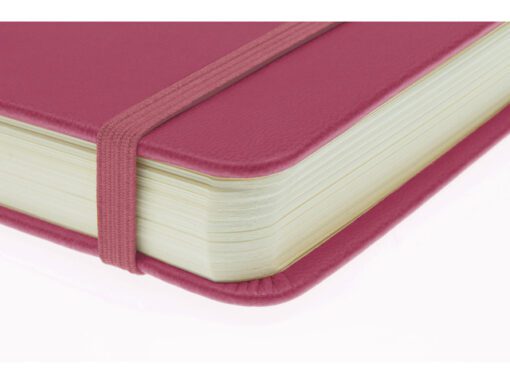 Schetsboek Kangaro A5 landscape ruby PU HC 80 vel 140gr     roomwit met elastiek en lint