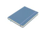 Schetsboek Kangaro A5 sky blue PU HC 80 vel 140gr roomwit   met elastiek en lint