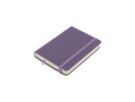 Schetsboek Kangaro A6 heather purple PU HC 80 vel 140gr     roomwit met elastiek en lint