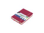 Schetsboek Kangaro A6 ruby PU HC 80 vel 140gr roomwit met   elastiek en lint