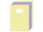 Schrift Kangaro A4 lijn pastel assorti kleuren pak a 5 stuks