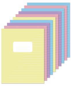 Schrift Kangaro A5 lijn pastel assorti kleuren pak a 10     stuks