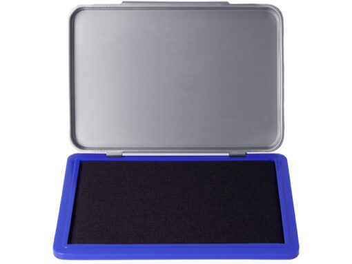Stempelkussen Westcott No 2 blauwe inkt, navulbaar