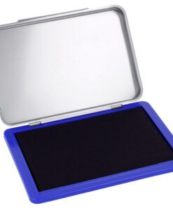 Stempelkussen Westcott No 2 blauwe inkt, navulbaar